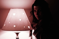 Art Mortar Paper Lamp Shade